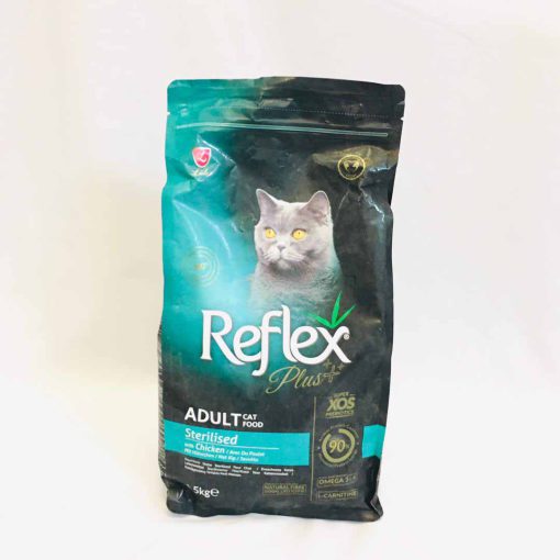 غذای خشک گربه بالغ Reflex plus مدل sterilised