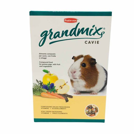 غذای ترکیبی خوکچه CAVIE مدل grandmix برند Padovan