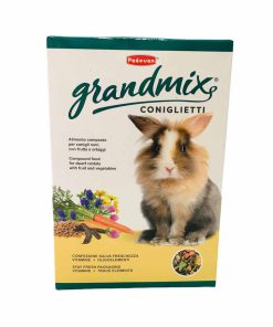 غذای ترکیبی خرگوشهای بالغ Coniglietti مدل grandmix برند Padovan