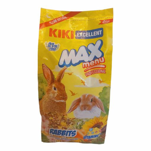 غذای کامل خرگوش برند KIKI مدل MAX menu