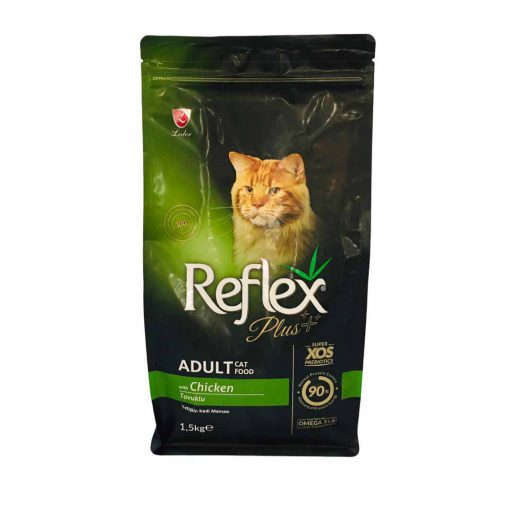 غذای خشک گربه بالغ Reflex plus مدل Chicken