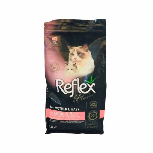 غذای خشک گربه Reflex plus مدل Mother & Baby With Lamb & Rice