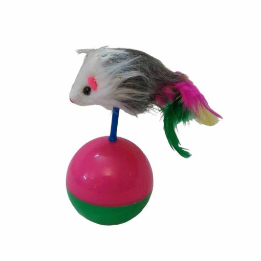 اسباب بازی گربه توپ تعادلی با موش مدل تائو تائو