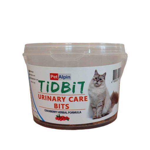 مکمل تشویقی گربه سلامت کلیه و مجاری ادرار برند TiDBiT