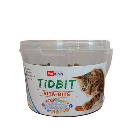 مکمل تشویقی گربه مولتی ویتامین برند TiDBiT