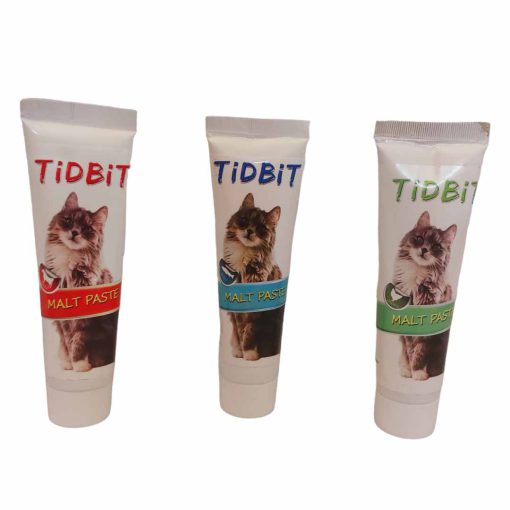 خمیر مالت گربه برند TiDBiT