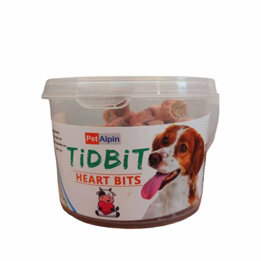 مکمل تشویقی سگ دل گاو برند TiDBiT
