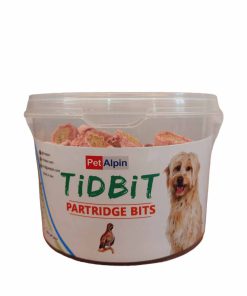 مکمل تشویقی سگ طعم کبک برند TiDBiT
