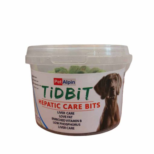 مکمل تشویقی سگ سلامت کبد برند TiDBiT